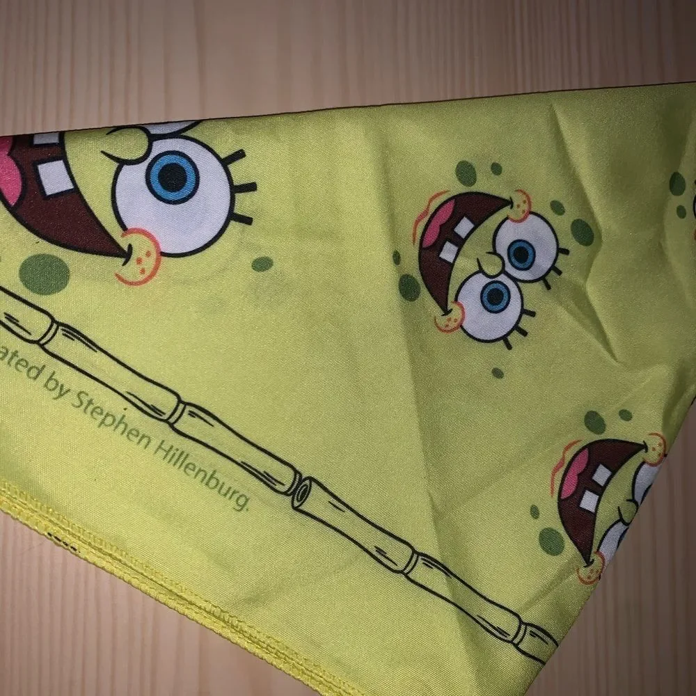 Spongebob bandana face mask